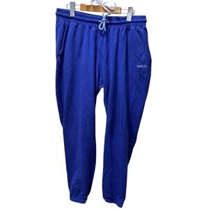 Bench Navy Blue Trackpants sweatpants joggers size Large drawstring adjustable